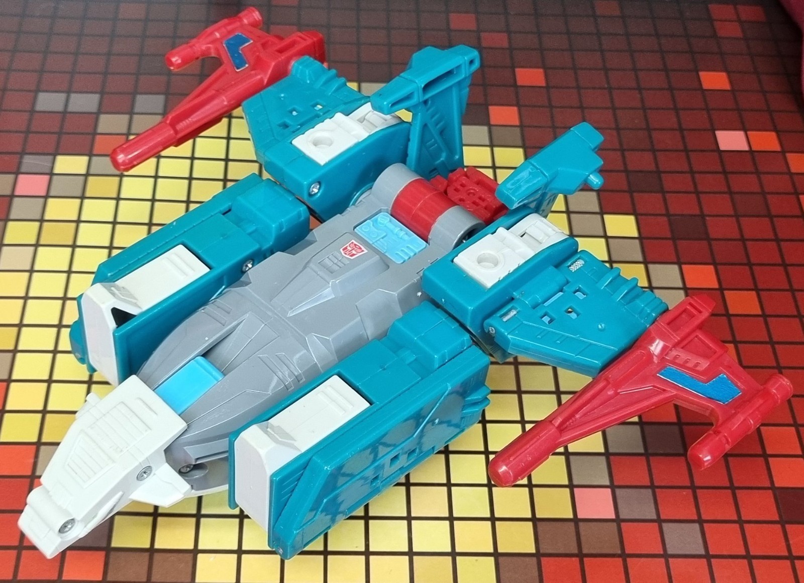 Interruttore rapido vintage Hasbro Transformers G1 Autobot Six Changer completo