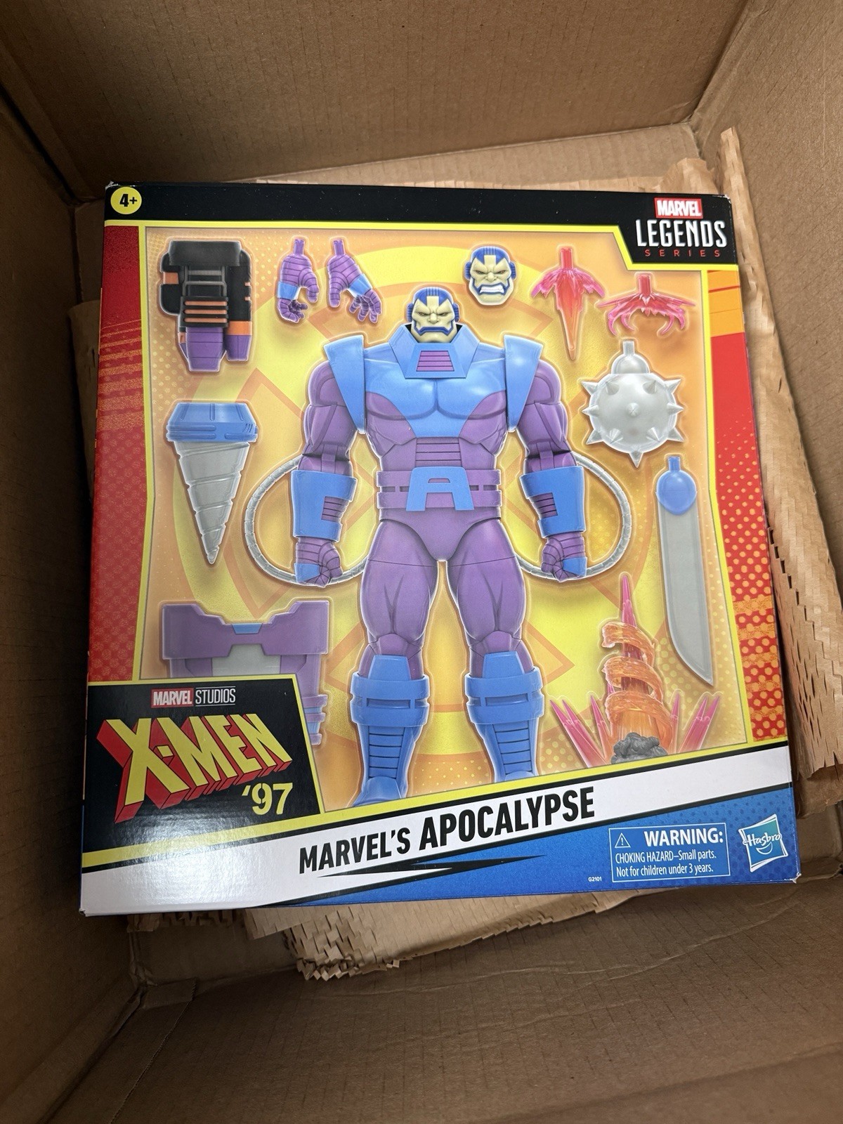 Marvel Legends Apocalypse X-Men '97 Figura 12" Deluxe NUOVISSIMA Hasbro Pulse 