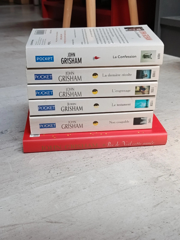 Lot de livre de John Grisham