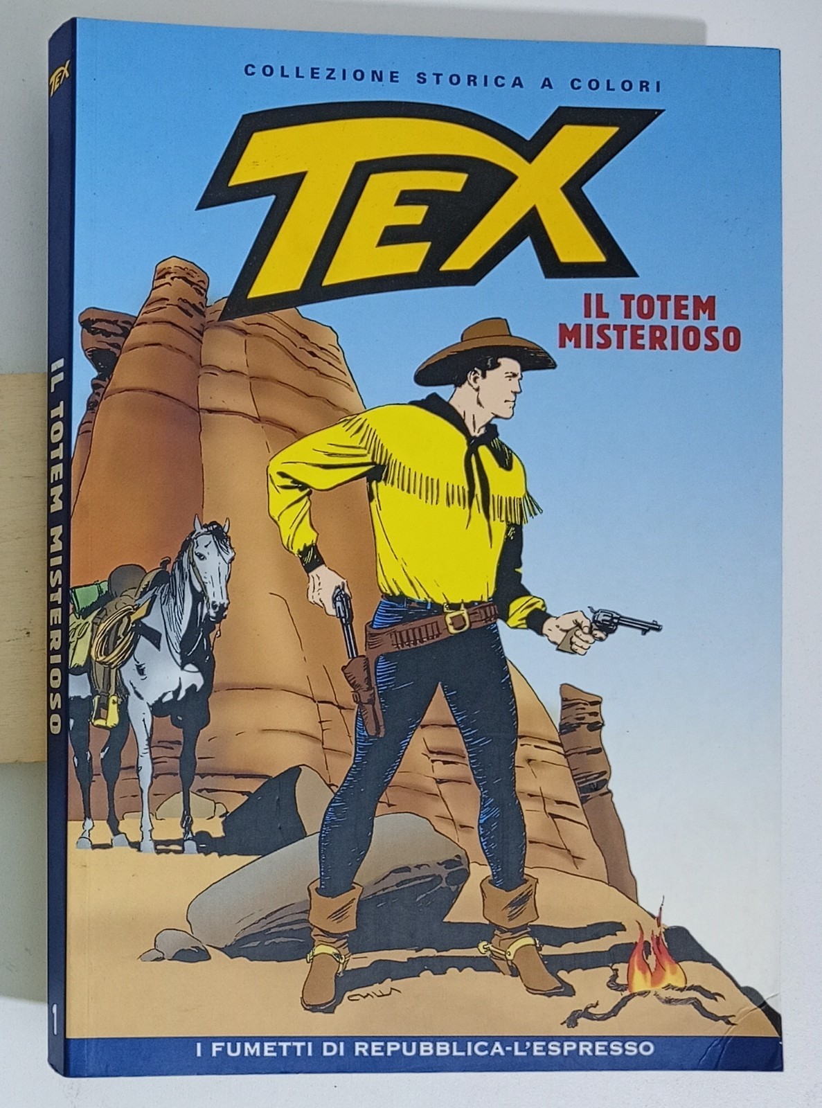 I148472 TEX collezione storica Repubblica n. 1 - Il Totem misterioso
