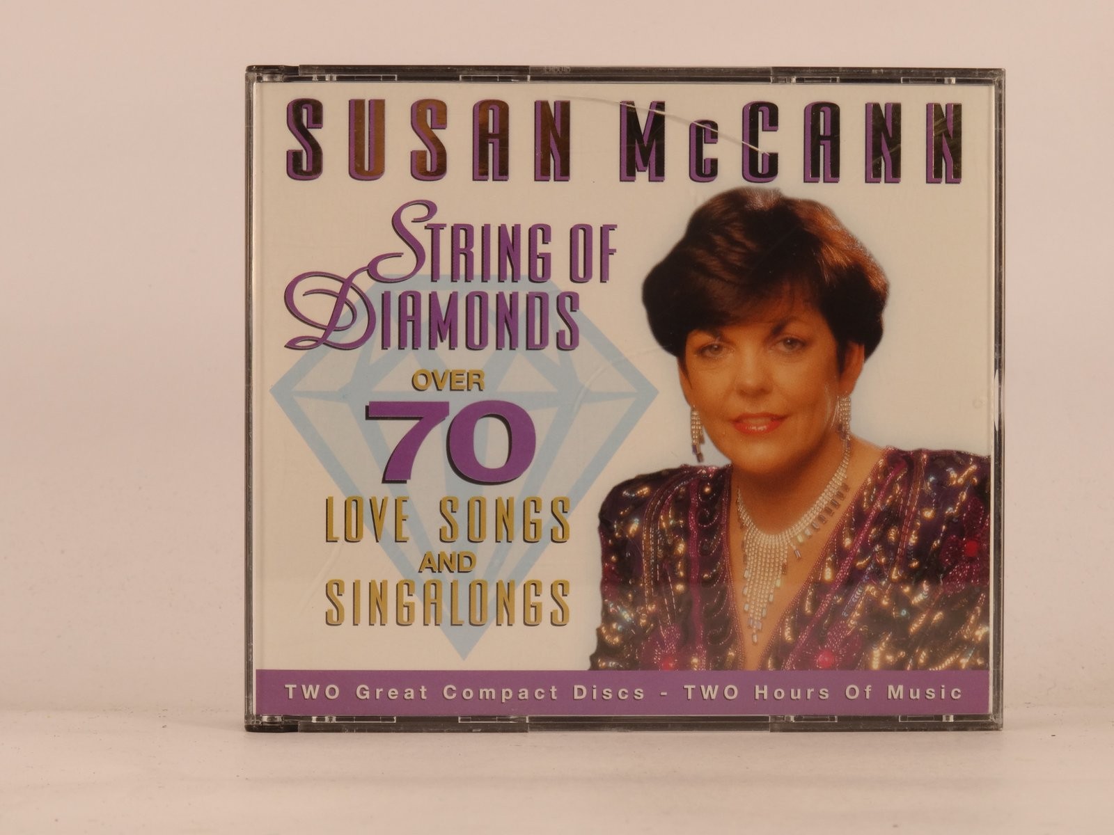 SUSAN McCANN STRING OF DIAMONDS (2XCD) (Z91) 20+ Track CD Album including Pictur