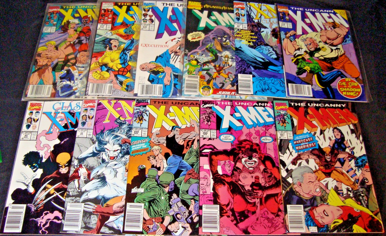 Lot of Vintage 1990s THE UNCANNY X-MEN / CLASSIC Marvel Comics WOLVERINE More!