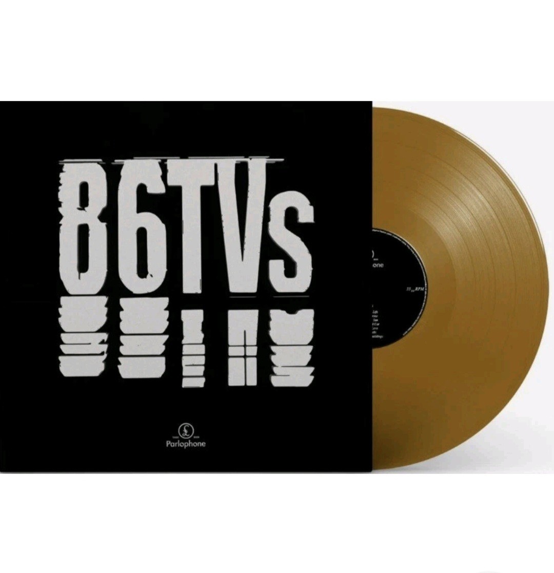 86TVs - 86TVs Gold Vinyl Record Alternative Artwork Free UK Post New Sealed 