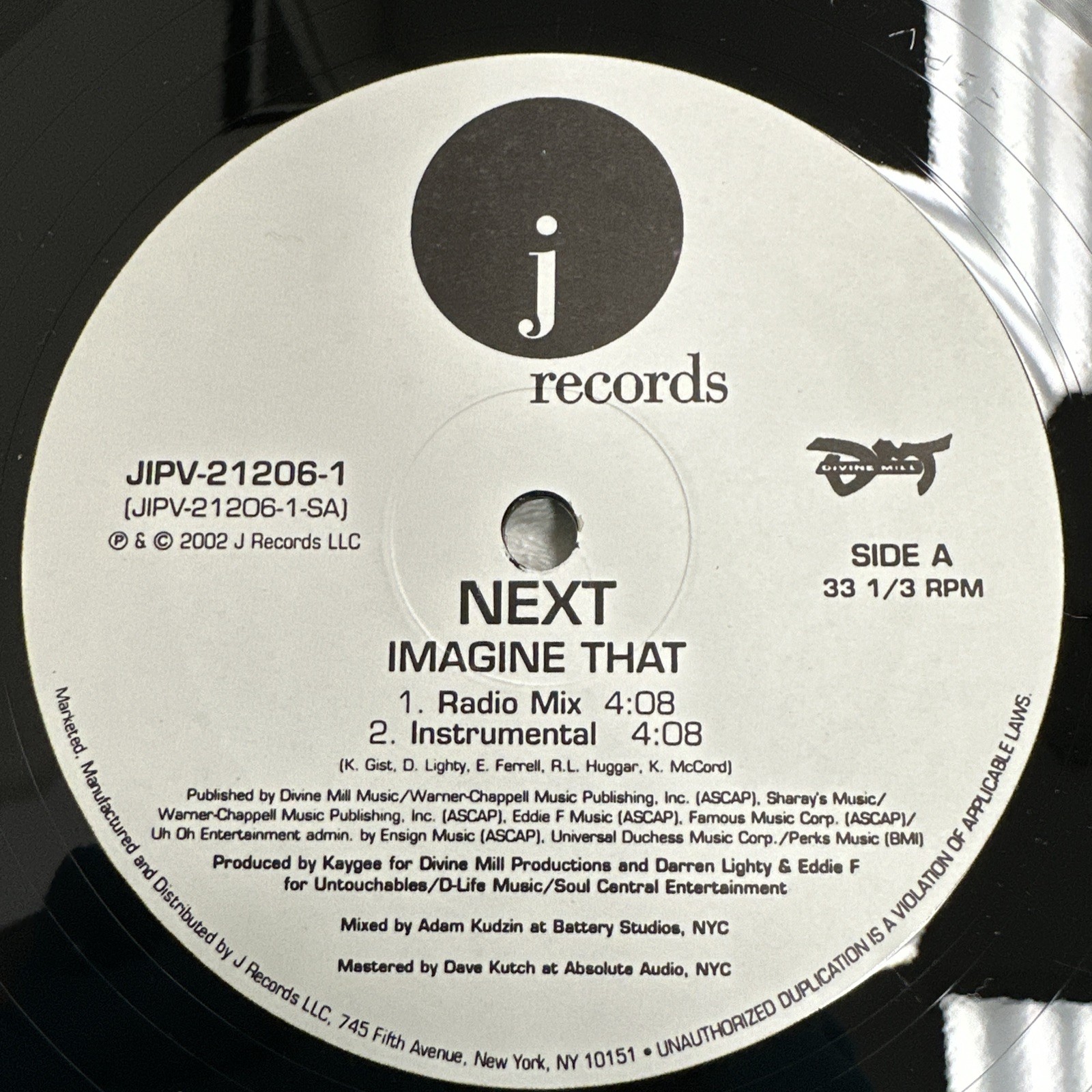 NEXT- Imagine That Vinyl 12" 2002J Records NM