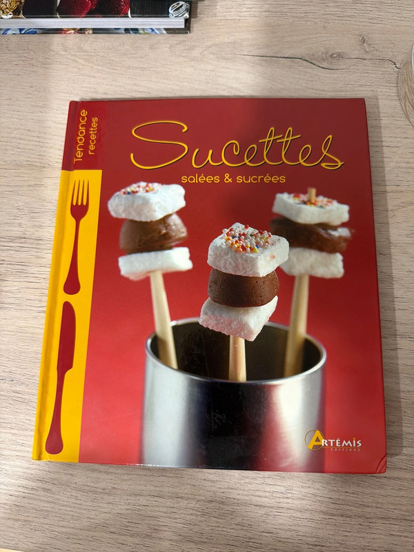 Livre sucettes salées et sucrées