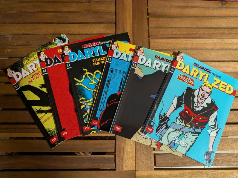 Dylan Dog presenta Daryl Zed – Serie completa 0-6 (Bonelli)