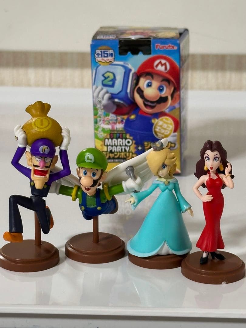 Furuta Choco Egg Super Mario Party Jamboree (4 tipi)