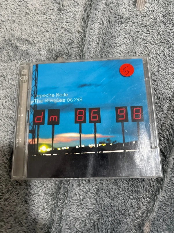 CD Dépêche mode The singles 86 à 98