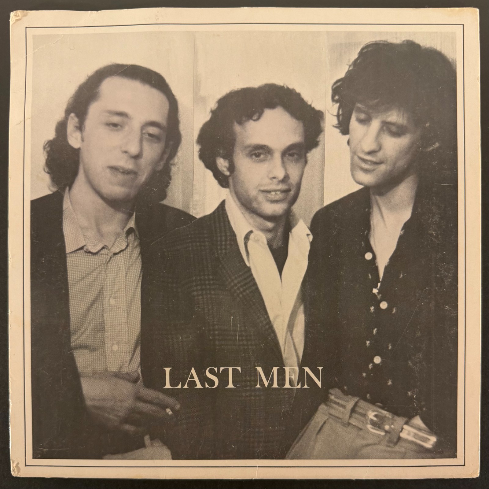 LAST MEN Nobody Told Me About LSD 7" 45RPM 1979 PUNK/GARAGE Right Wing Records