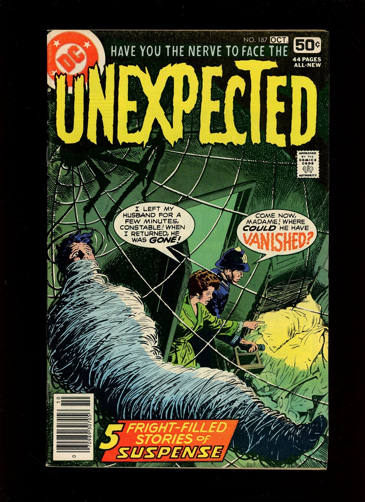 Unexpected #187 1978 VG/FN 5.0 High Definition Scans**