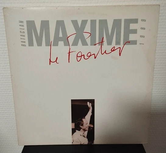 33 tours vinyle Maxime Le Forestier Bataclan 1989