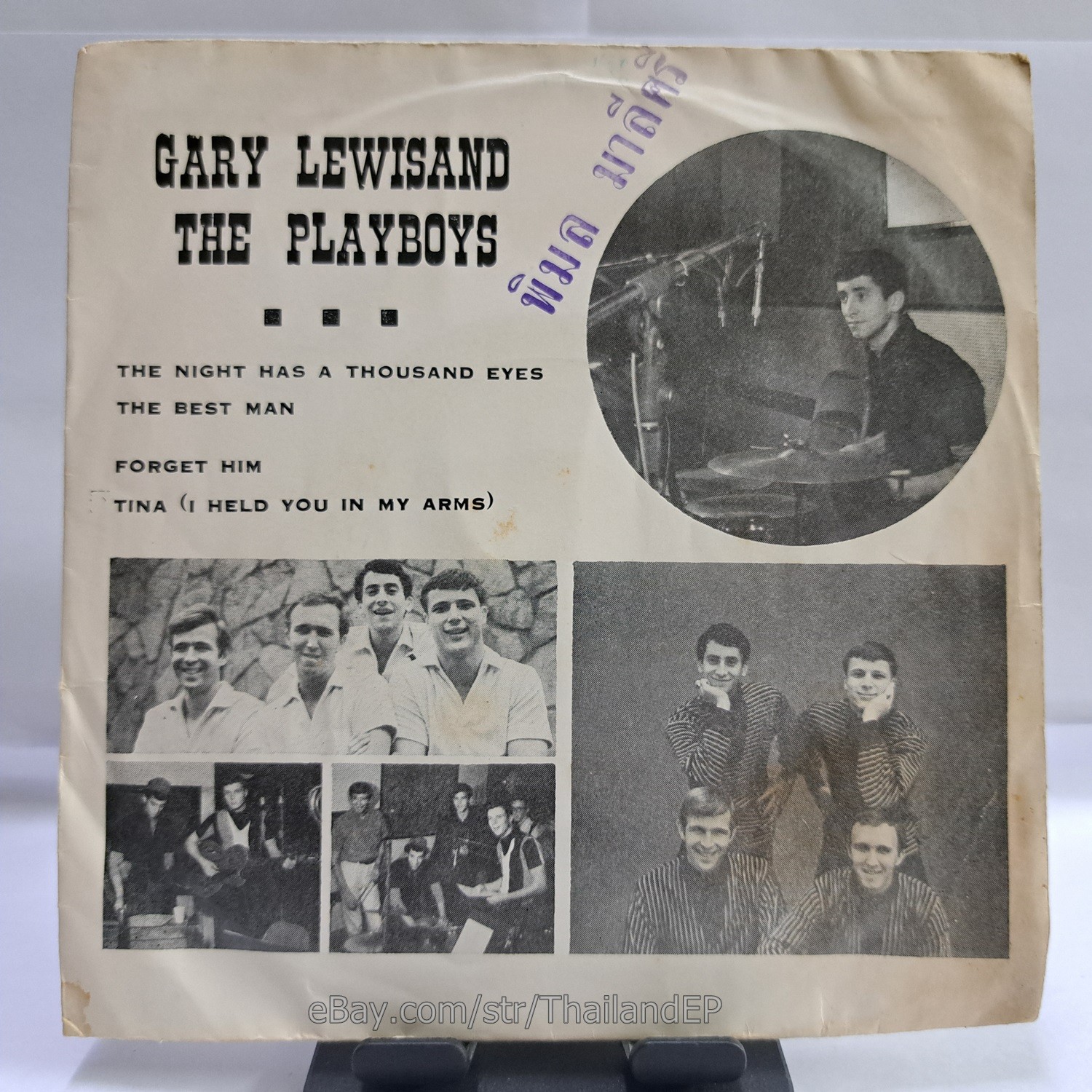 GARY LEWISAND THE PLAYBOYS /THE NIGHT HAS A THOUSAND EYES / THAI EP THAILAND