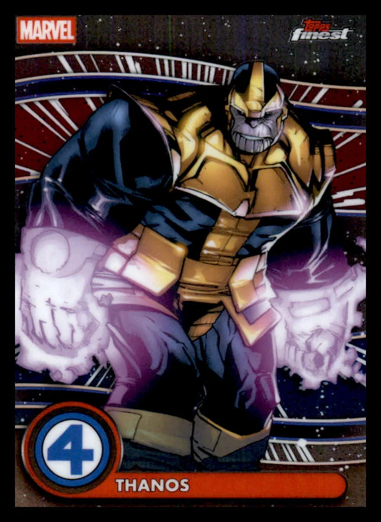 2026 Topps Finest Marvel Thanos Uncommon #079