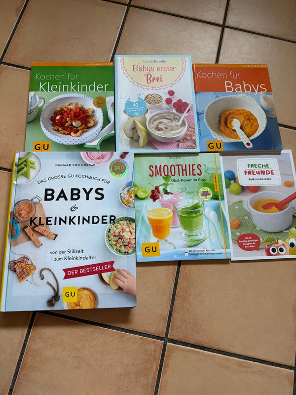 Baby/Kleinkinder Kochbücher Set Gu