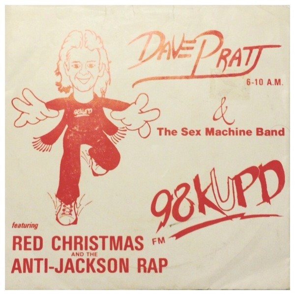 Dave Pratt & The Sex Machine Band* - Red Christmas 1984 7", Single, Tra  6210 Ve