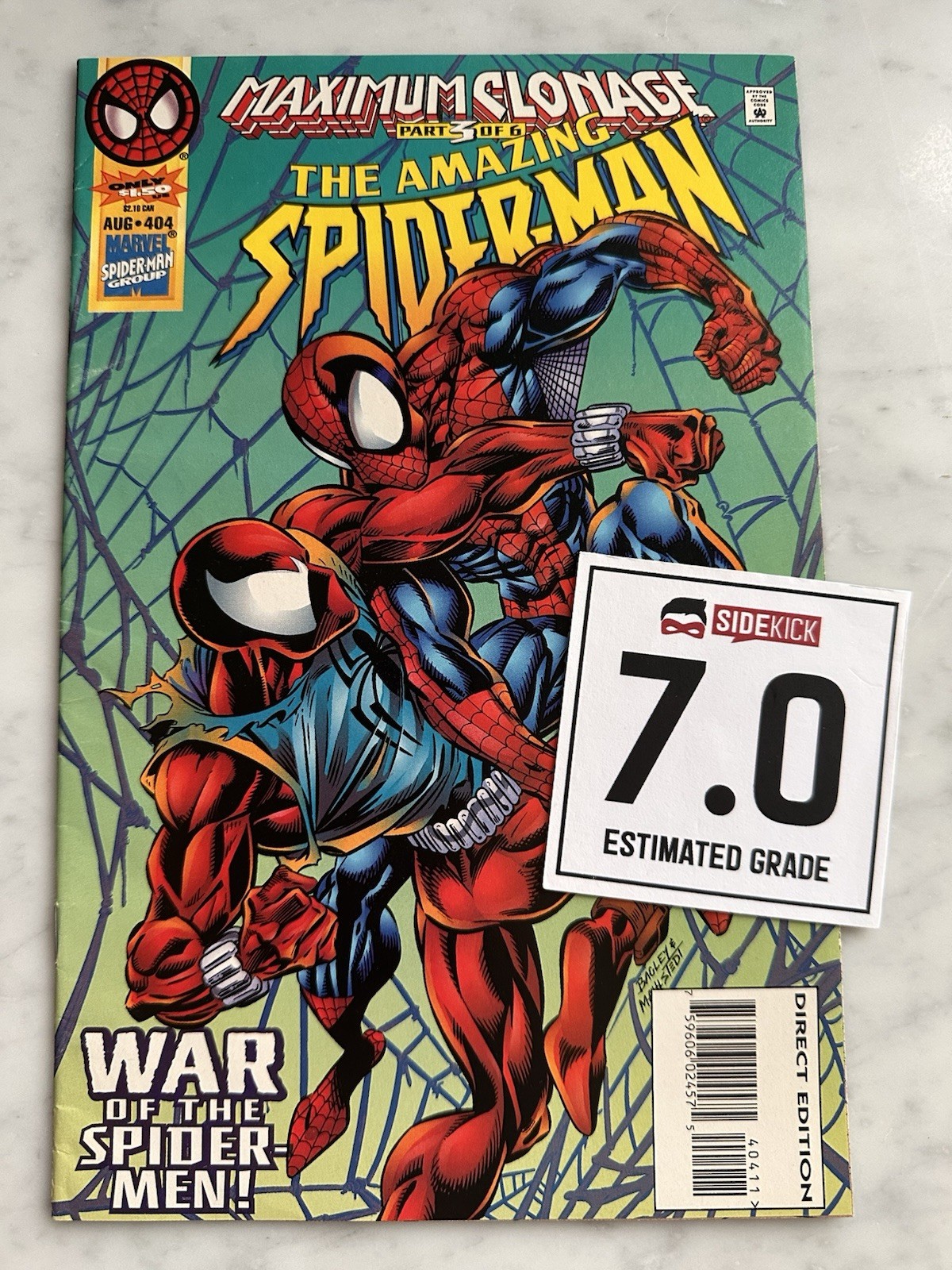 Amazing Spider-Man #404 F/VF 7.0 - Acquista 5 per spedizione GRATIS! (Marvel, 1995) LJ