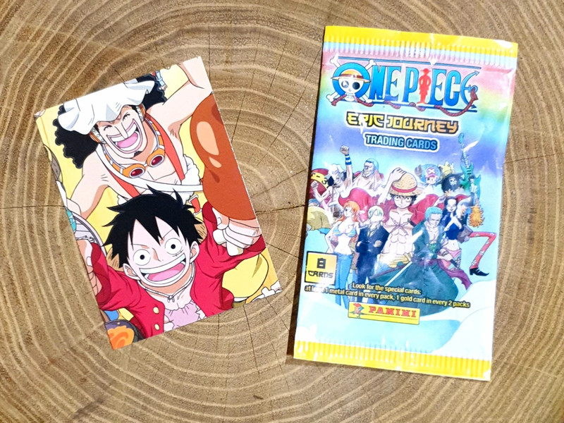 Carte One Piece n°113 | Epic Journey Panini | Luffy & Usopp | Neuve