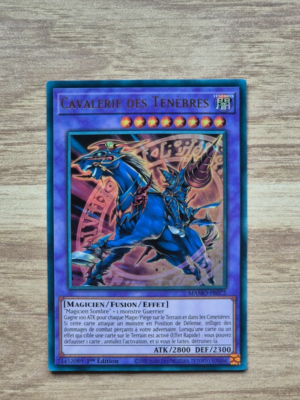 Cavalerie des Ténèbres Ultra Rare foil. Carte Yu-Gi-Oh