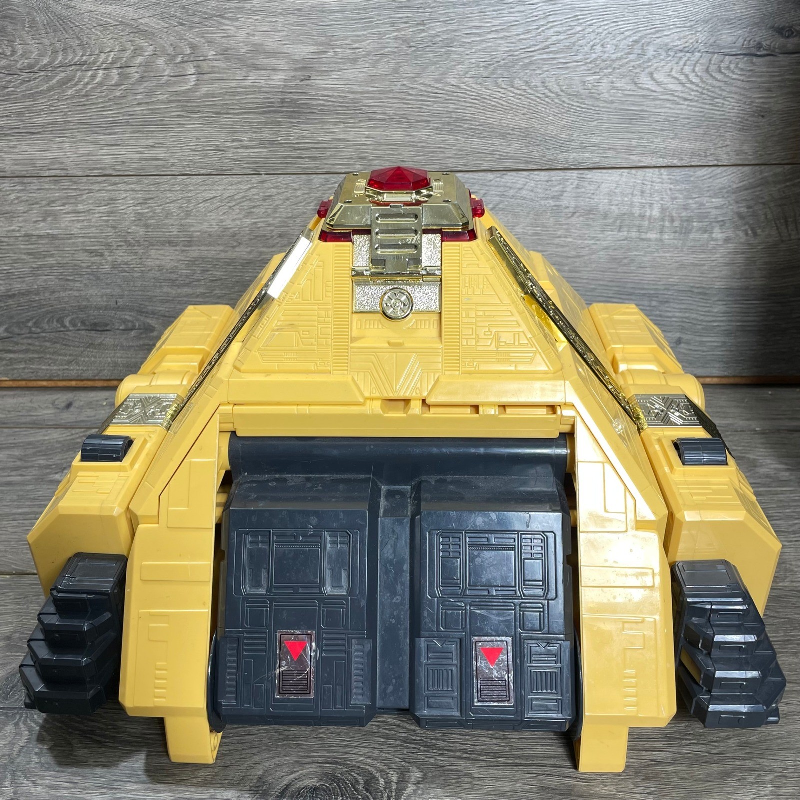 Porta Piramide Bandai Vintage Zord Power Rangers Zeo Oro Giallo anni 90 Completo