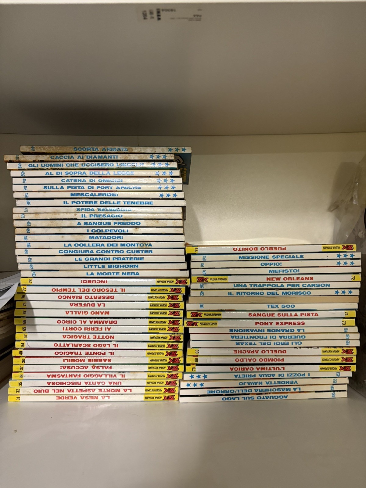 Lotto di 55 fumetti Tex anni ’90/2000 