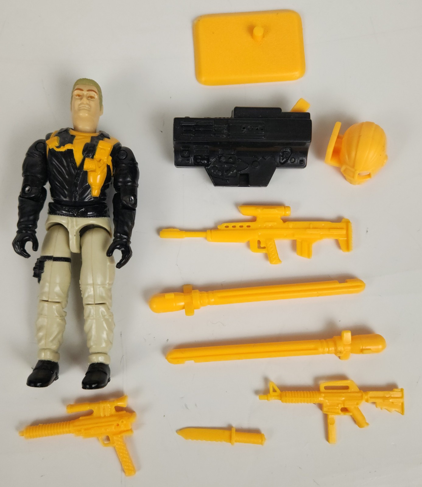 G.I.Joe 1993 V1 Mace Operativo Sottocoperta con Accessori Modellino Vintage