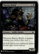 Warteye Witch quasi nuovo The List ristampe Magic 115