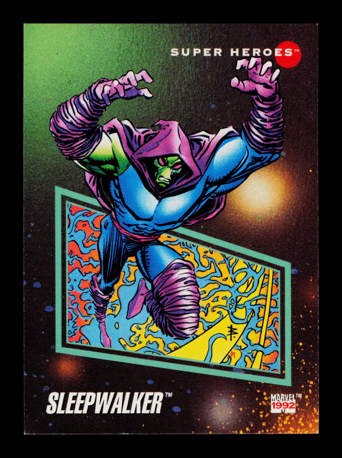 3 Sleepwalker Super Heroes 1992 Impel Marvel Trading Card TCG CCG