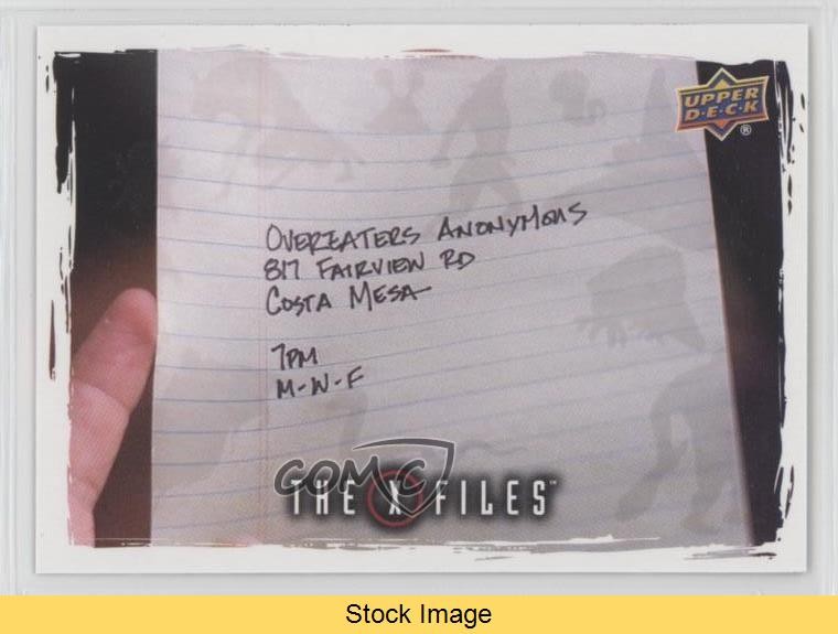 Upper Deck 2023 The X-Files Monsters of Week Edition in soffitta #517 LEGGI 4xs