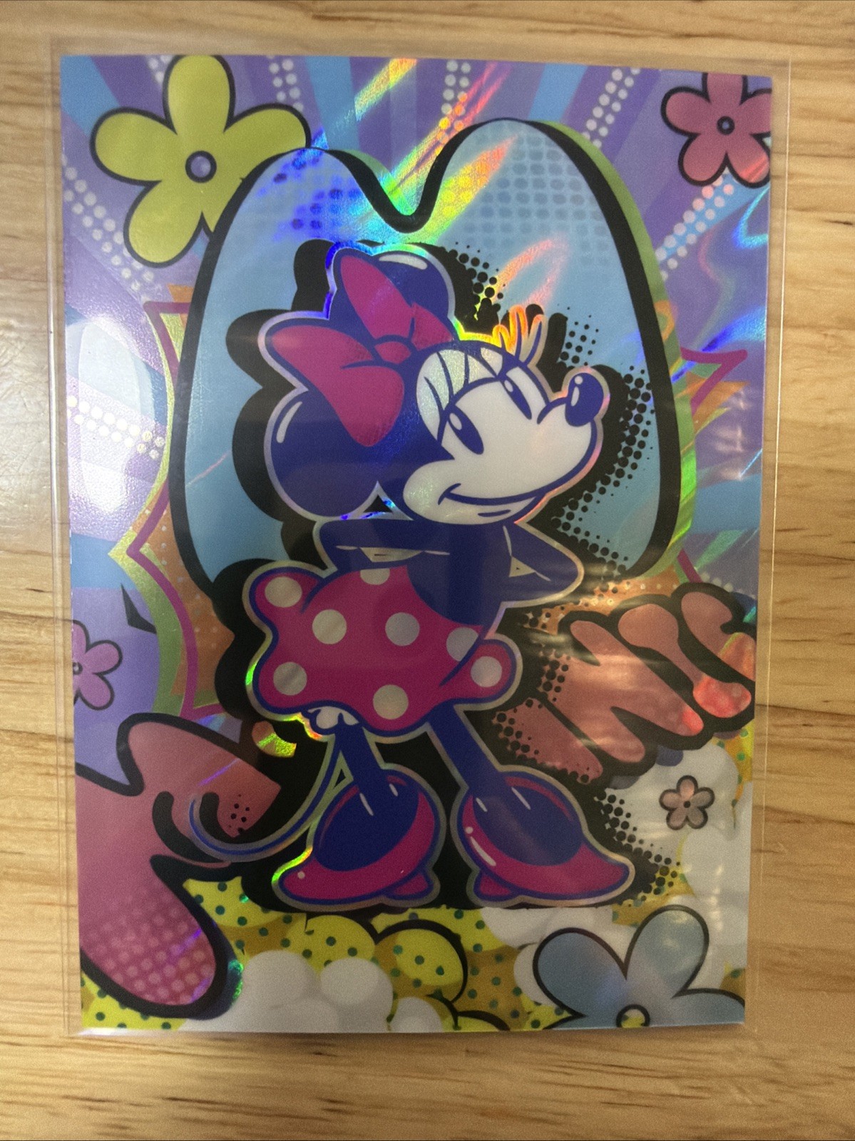 Minnie Mouse Flowers 2025 Shining Soul Disney Chrome Refractor SP Super Rare SR