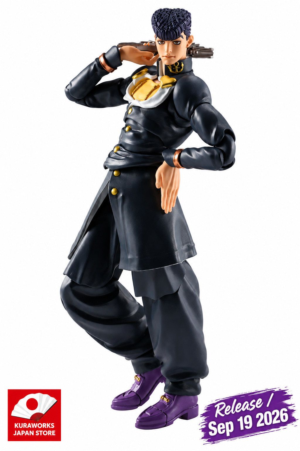 S.H.Figuarts Josuke Higashikata JoJo's Bizarre Adventure Bandai Japan NUOVO