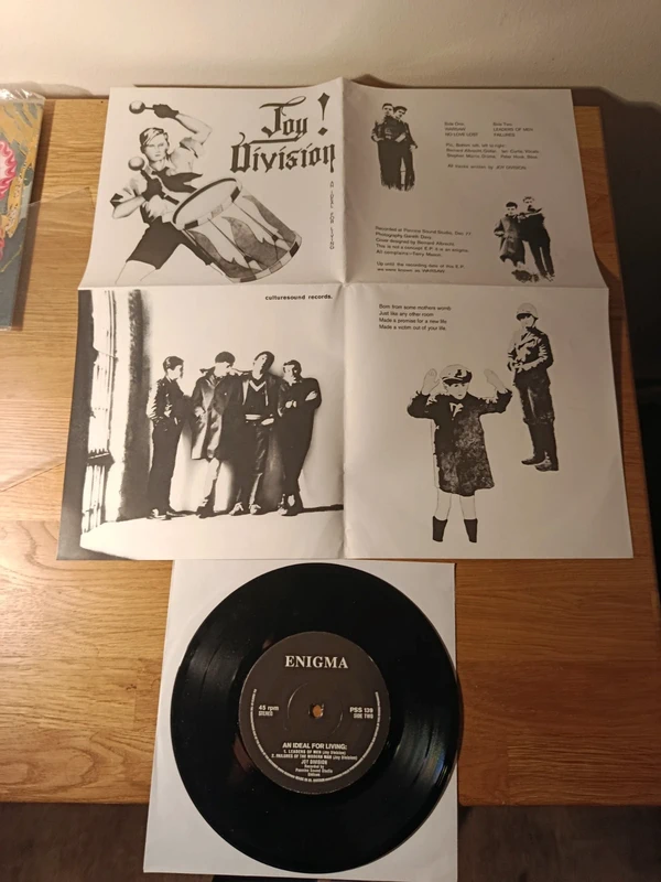 Vinyle 45 tours EP joy division