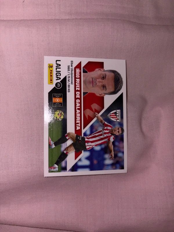 Cromo La Liga Iñigo Ruiz de Galarreta