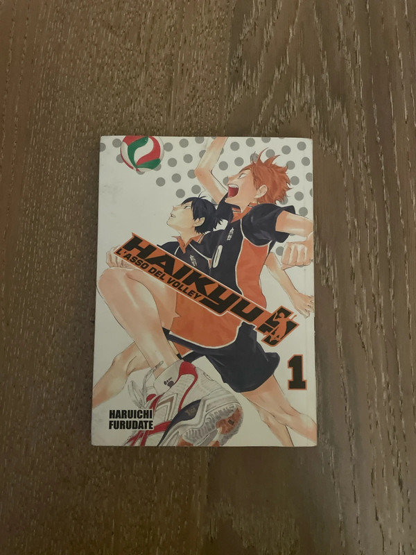 volume 1 haikyu italiano