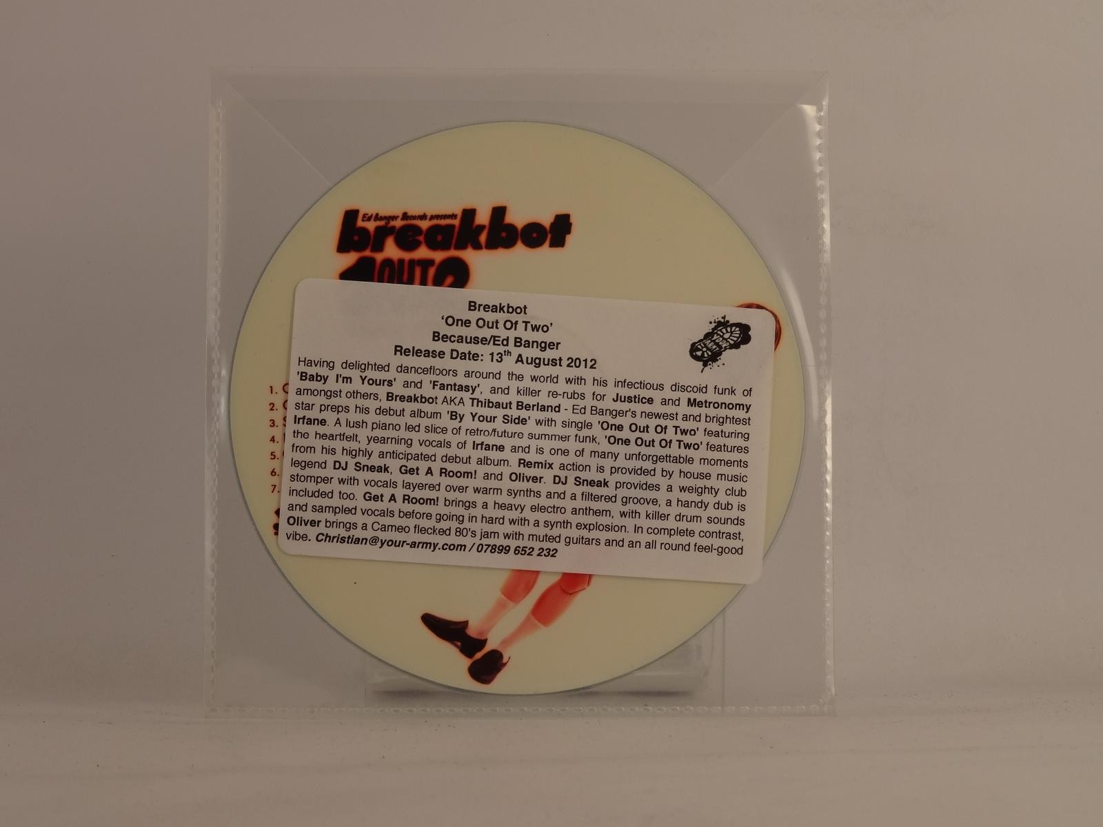 BREAKBOT FT IRFANE 1 OUT OF 2 (E1) Value Guaranteed 