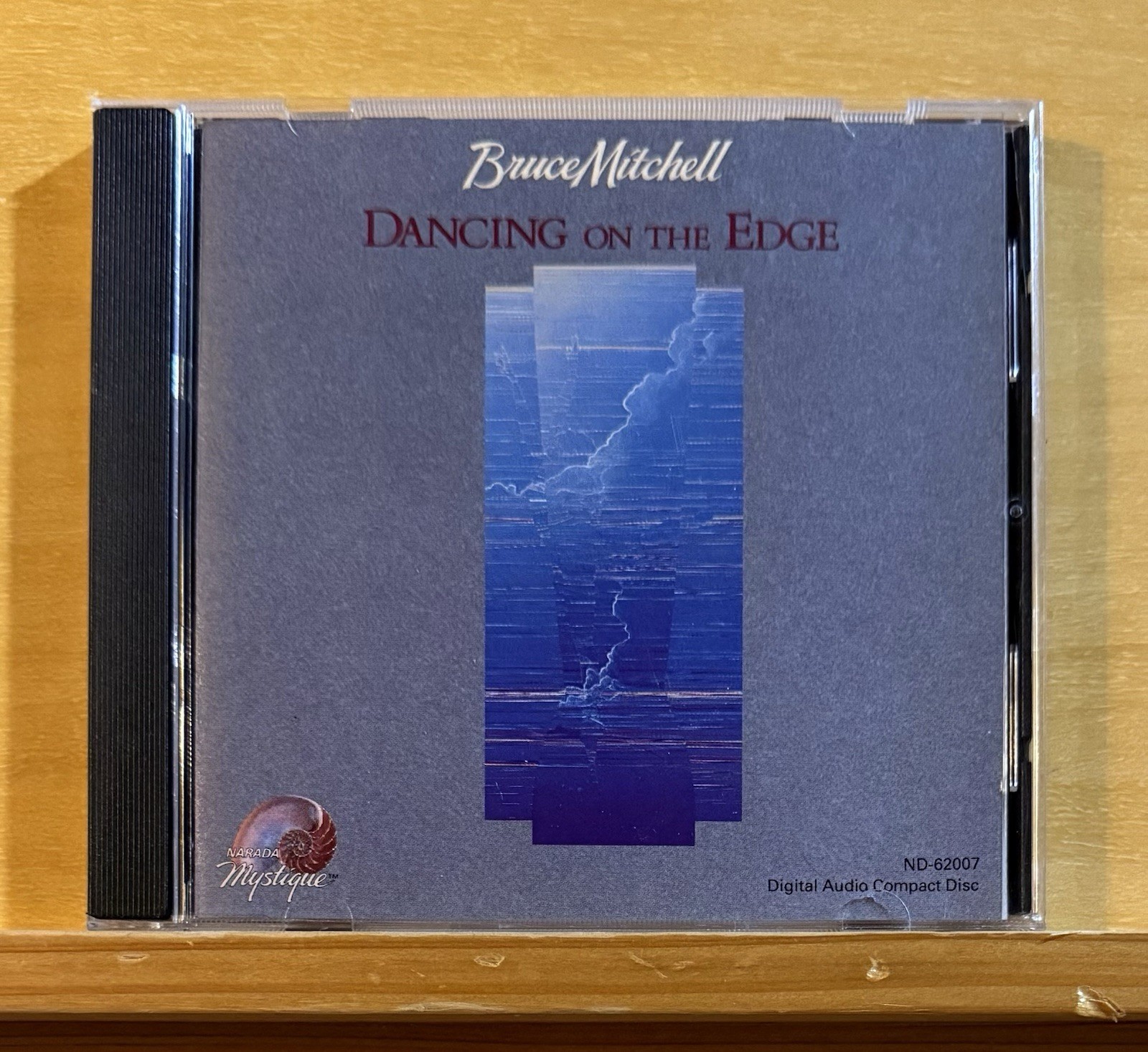 Dancing On The Edge by Bruce Mitchell CD, 1990, Narada Mystique Promotional Copy