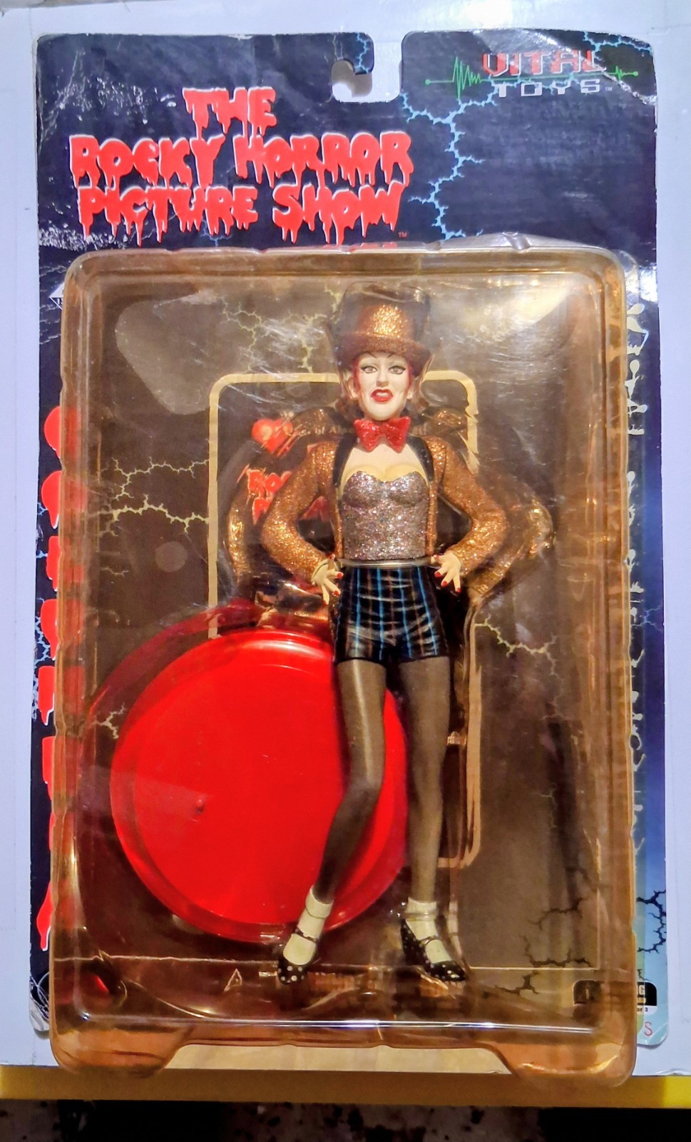  Rocky Horror Picture Show COLUMBIA THE GROUPIE Sealed On Card Vital Toys.