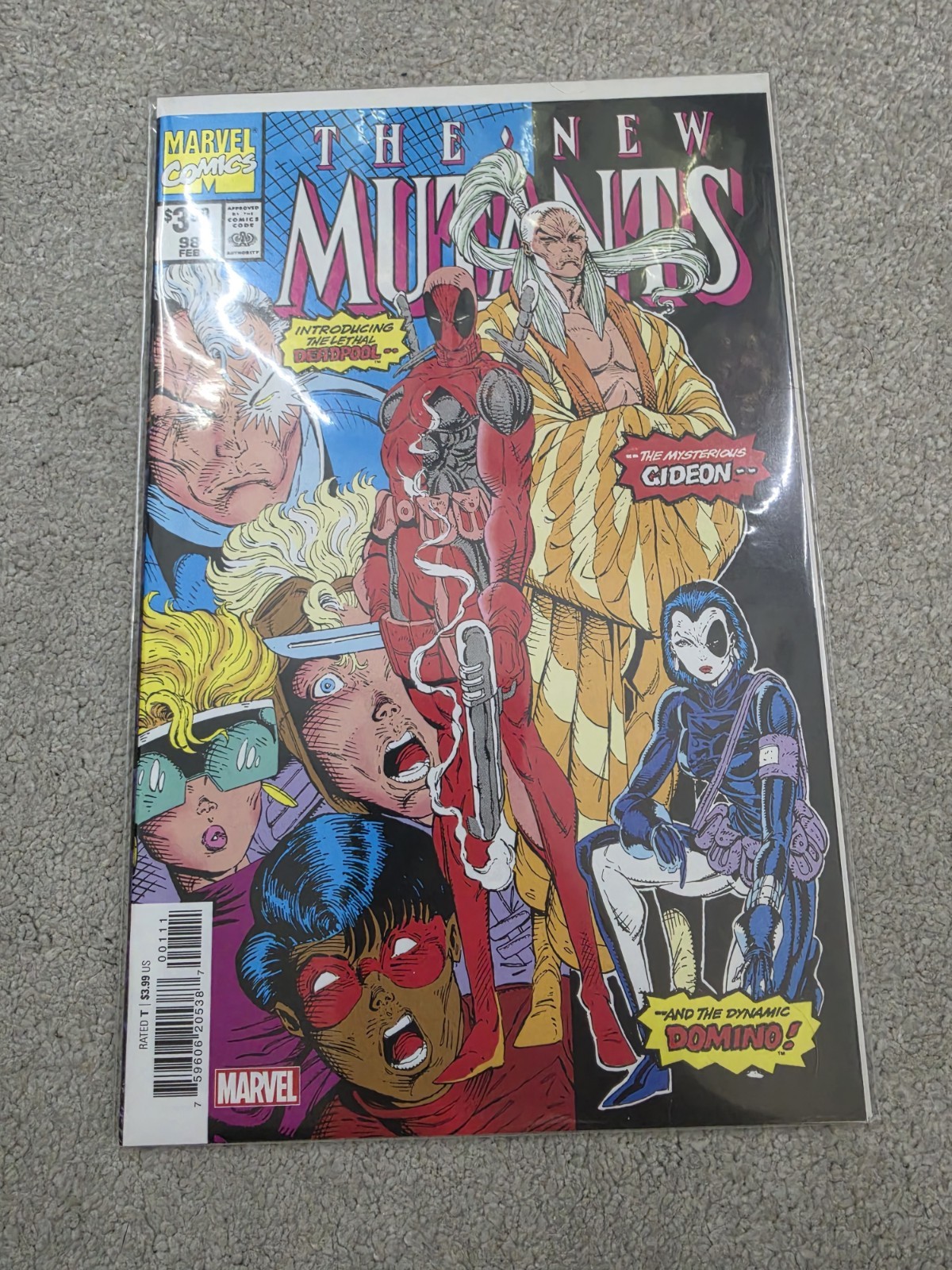 New Mutants 98 Facsimile Marvel Comics NM