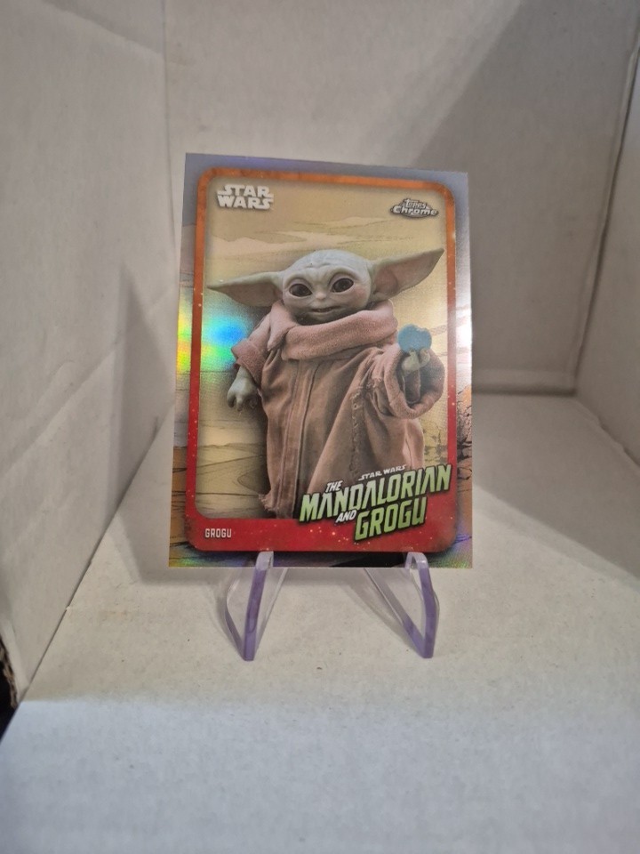 Topps 2026 Star Wars Chrome Mandalorian & Grogu Grogu MAGR-GRO Trading Card