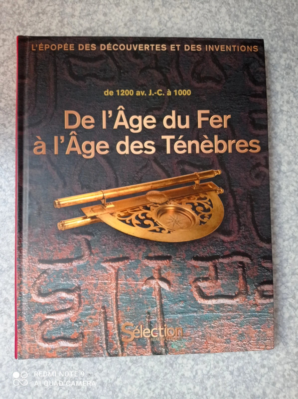 livre de l'âge du fer à l'âge des ténèbres