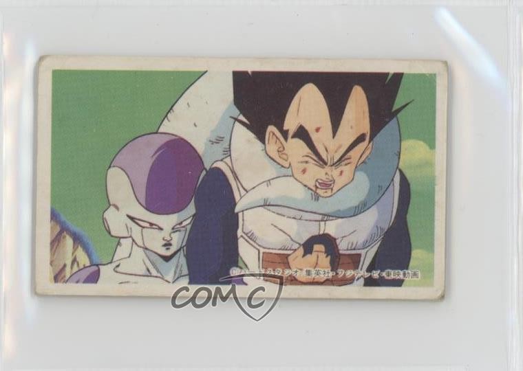 1994 Amada Dragonball Z Menko Blue Back Vegeta Frieza #82188 0q9m