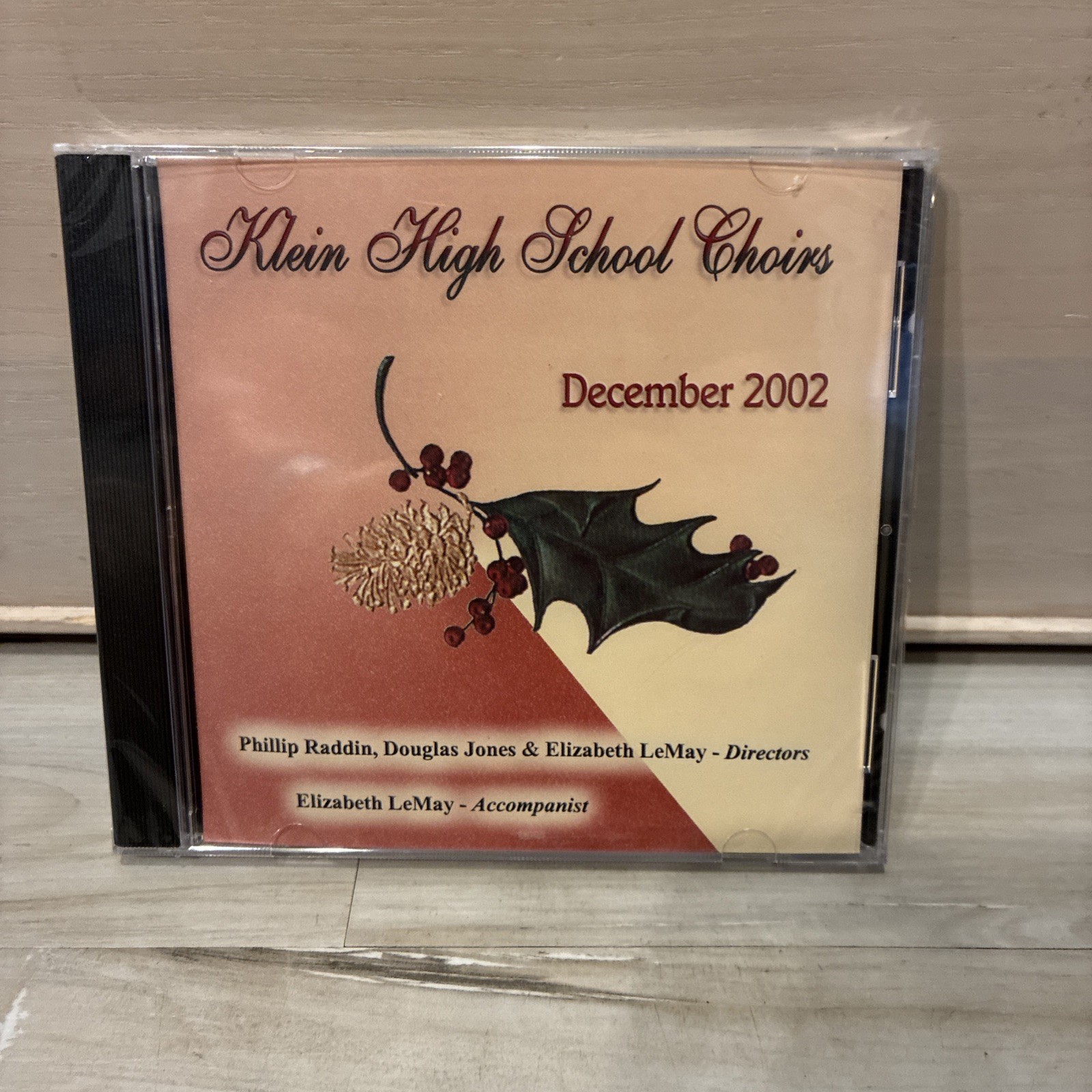 NEW CD 2002, Klein High School Choirs - December 2002 -Klein TEXAS