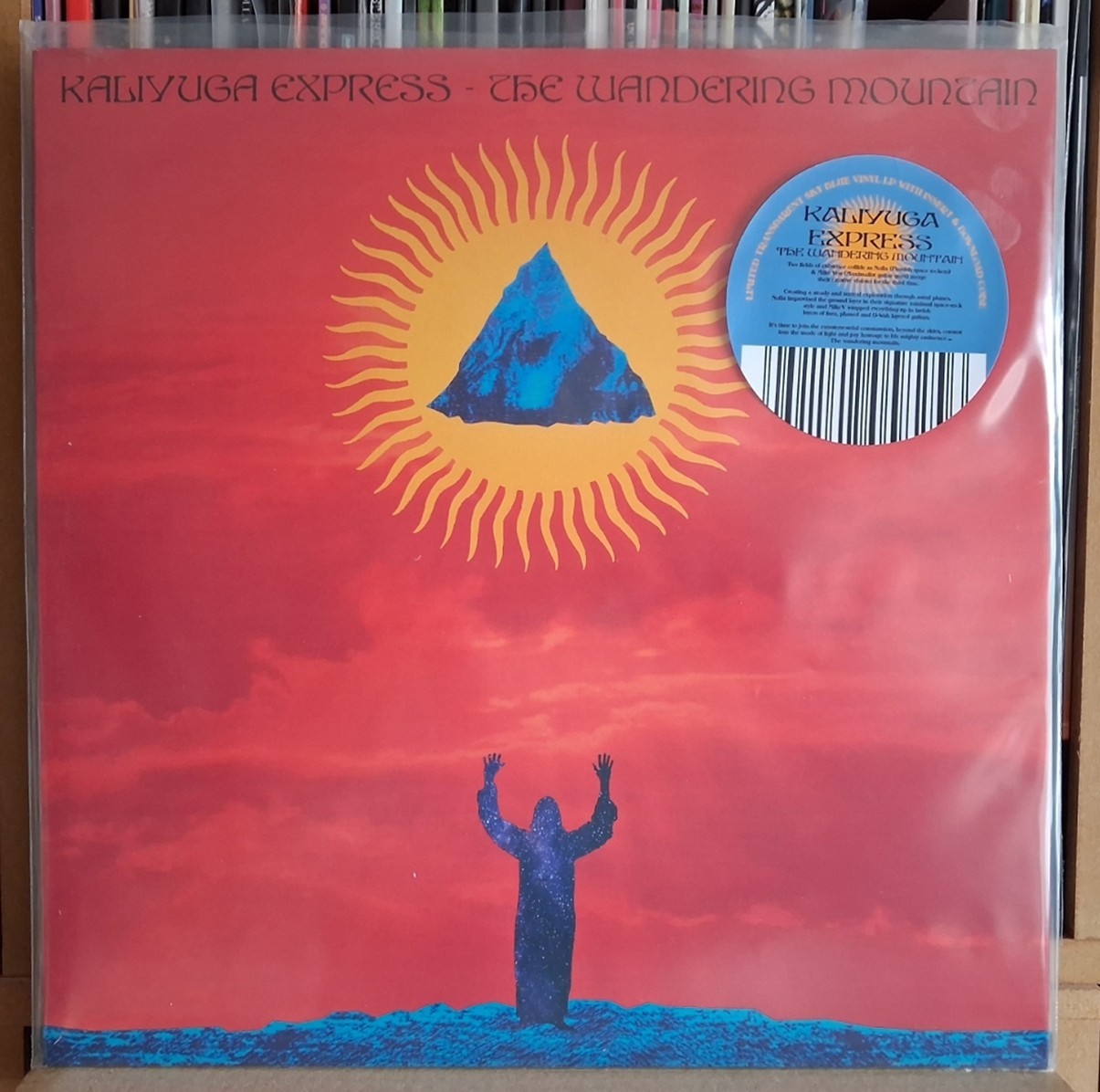 (32) Kaliyuga Express – The Wandering Mountain LP ltd, blue vinyl