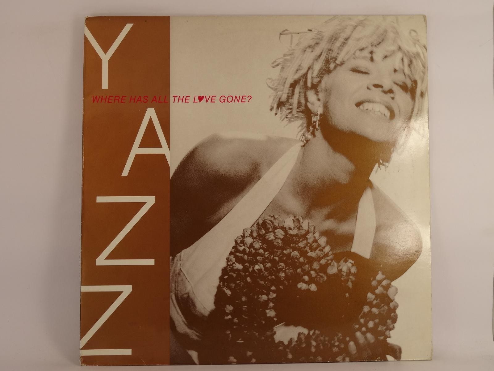 YAZZ WHERE HAS ALL THE LOVE GONE (picture sleeve) (A) 12" BIG LIFE