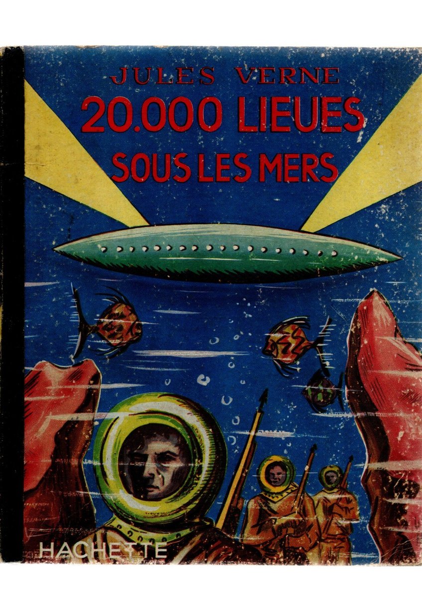 JULES VERNE. 20 000 LIEUESSOUS LES MERS. Hachette 1951. Dessins BLONDEAU