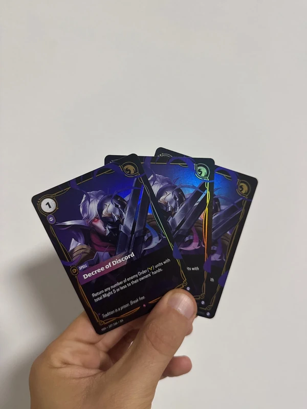 Decree of discord vendetta riftbound playset ps