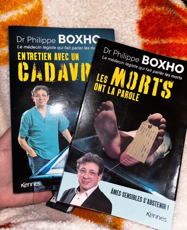 Lot de 2 livres Philippe Boxho