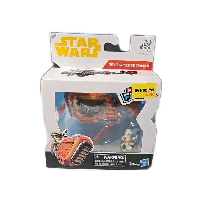 STAR WARS MICRO FORCE Rey's Speeder nuovo con scatola