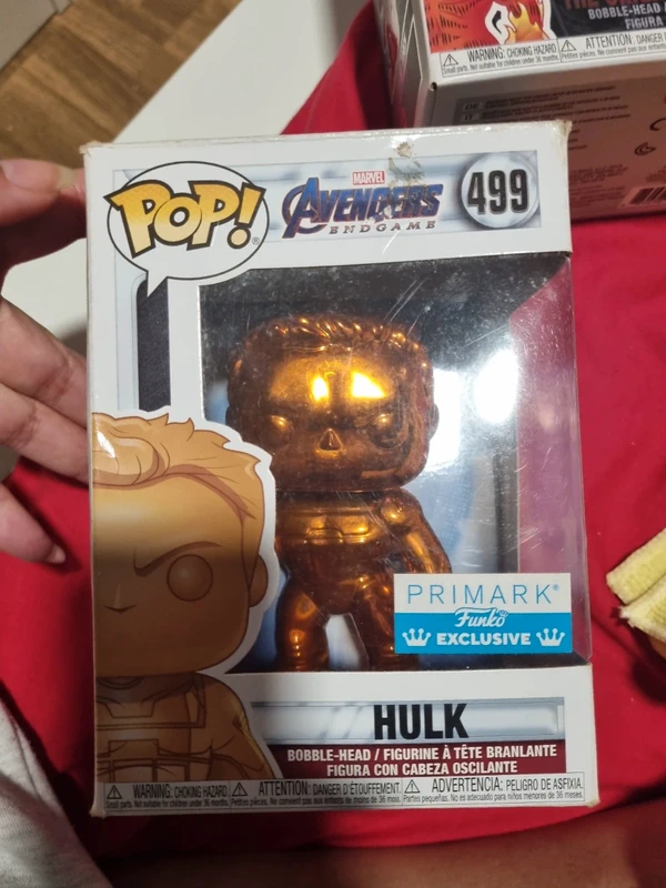 Funko Pop Hulk Exclusive Primark