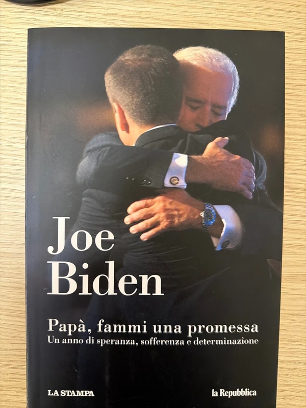 Joe biden, papà fammi una promessa