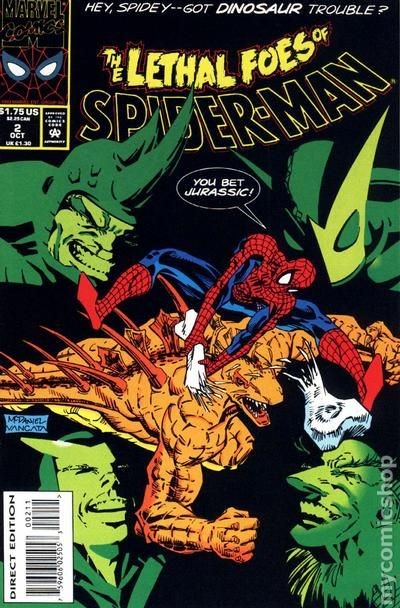 Nemici Letali di Spider-Man #2 VF 1993 Immagine Stock
